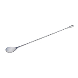 Stainless Steel Mixing Spoons, Spiral Pattern Bar Cocktail Shaker Spoon, 11.8