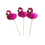 (Pack of 30) Aspire Pineapple Flamingo Summer Umbrella Pitaya Pirate Cocktail Sticks, Cupcake Toppers, Party Decoration, Halloween Christmas Party Favors