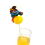 (Pack of 36) Aspire Cocktail Party Umbrella/Fruit/Clown Tropical Drink Straws