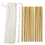 (Pack of 2SET)Aspire Set of 10PCS Reusable Bamboo Drinking Straws with Cleaning Brush and Storage Bag, Eco Friendly