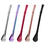 (Pack of 5PCS) Aspire Stainless Steel Drinking Straws with Filter Spoon, Metal Mixing Spoon