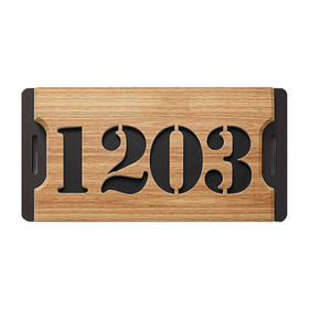 Aspire Customized House Number Address Plaque, Personalized Hotel Apartment Mailbox Sign, Small Size