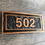 Aspire Personalized Address Plaque, Custom Rectangle House Number Sign