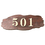Aspire Customized Home Address Sign, Personalized Wooden House Hotel Number Sign