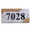 Aspire Personalized House Number Plaque, Acrylic Number Sign for Hotel Apartment Office