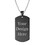 Aspire Personalized Dog Tag Necklace, Stainless Steel Tag Engraving Text and Logo
