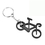Aspire Bicycle Shaped Bottle Opener with Key Chain, 2 1/2" L x 1 1/4" W