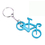 Aspire Bicycle Shaped Bottle Opener with Key Chain, 2 1/2" L x 1 1/4" W