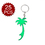 Aspire Palm Tree Bottle Opener with Key Chain 25PCS/PACK, 2 3/4" L x 1 3/8" W, Price/25 pcs