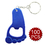 Aspire Foot Shaped Bottle Opener with Keychain 100PCS/PACK, 2.25" L x 1.35" W, Price/100 pcs