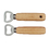 Aspire Wooden Handle Bottle Opener, Soft Handle, Smooth Opening, 5 5/8" L, 3 PCS