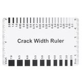 Blank Crack Comparator, 3 1/3" L x 2 1/5" W x 0.03" Thick