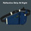 TOPTIE Custom Dark Grey Fanny Pack Adult Personalized Waist Pack with Water Bottle Holder for Fitness, Outdoor, Travel (Add Your Logo / Name)