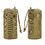 Muka Custom Printed Molle Water Bottle Holder Portable Tactical Bottle Bag with Drawstring, Add Your Own Design