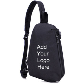 Muka Customized Printed Sling Bag Multipurpose Unisex Chest Pack Adjustable Strap Sling Backpack