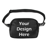 MUKA Custom Printed Waist Bag for Women Men, Fanny Pack for Outdoor Use, Add Your Logo