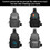 MUKA Custom Sling Bag with Charger Port, Grey Chest Bag Small Sling Backpack Printed with Text / Logo