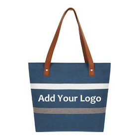 MUKA Custom Tote Bag with Zipper, Insulated Cooler Reusable Grocery Bag, Printed with Text / Logo