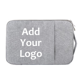 MUKA Custom Printed Laptop Sleeve Bag, Notebook Case Macbook Protector Bag Add Your Text / Logo