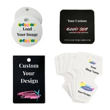 MUKA 200 Pcs Custom Earring Display Cards Personalized Necklace Holder Cards with Logo 2