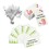 MUKA 100 Pcs Custom Tags for Clothes Printable Gift and Price Tags with Logo Text Images 4.7*2.3"