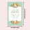 Muka Custom Printed Wedding Invitations 5.5" x 8.5", Personalized Wedding Invitation Cards Elegant Unique Cards