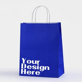 Muka Custom Kraft Paper Bags Takeout Bags Gift Bag Shopping Bag Single-Color Double Side Printing