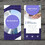 Muka 500PCS Custom Rack Cards Printing, Personalized Bulk Rack Cards for Business Company Advertising Restaurant Nail Bar Salon
