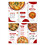 Muka 500PCS Custom Printed Menu Cards, Personalized Wedding Menus Customizable Menus for Restaurant, Buffet, Cafe, Salon