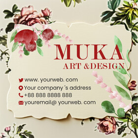 Muka 500PCS Custom Printed Shape Business Cards Customize with Image Logo, Personalized Business Cards for Business