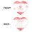 Muka Custom Printed Shape Business Cards Customize with Image Logo, Personalized Business Cards for Business