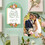 Muka Custom Printed Die-cut Invitations, Customizable Die-cut Wedding Invitations, Personalized Shape Invitation Cards