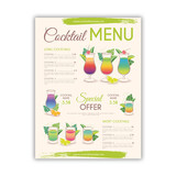 Muka Custom Printed Coffee Menu Cards 6