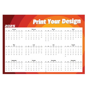 Muka Custom Span-A-Year Calendar Promotional Year Calendar Poster