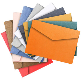 Muka Paper Colored Envelopes 2.75" x 4", Mini Money Envelopes for Budgeting, Coins, Checks, Gift Cards & Tickets