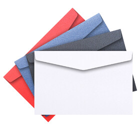 Muka Paper Colored Envelopes 6.5" x 10", Colorful Business Envelopes for Invitation, Greeting Cards, Announcements