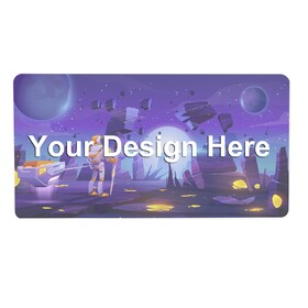 Aspire Custom Mouse Pad Large 31.5 x 15.7 Inches, Mouse Mat with Seamed Edges, Personalized for Computer Gaming, Office