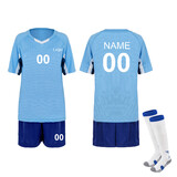 TOPTIE Custom Unisex Soccer Jersey, Soccer Uniform football jersey, with Jersey, Shorts and Socks