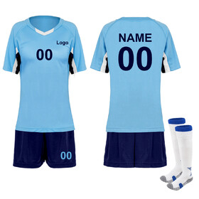 TOPTIE Custom Unisex Soccer Jersey, Soccer Uniform football jersey, with Jersey, Shorts and Socks