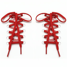 TOPTIE Flat Shoe Laces for Sneakers Athletic Running, 1/4" Wide Shoelaces Polyester Shoe Strings, 39"-55" Length 16 Colors