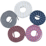 TOPTIE Heavy Duty Boot Shoe Laces, 3/16" Thick Round Shoelaces for Hiking Sport Shoe Strings 23 Colors (Pair)