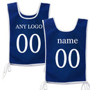 Custom Adult Sports Event Vest with Ties Polyester Polyester 2-Tone Event Bib