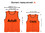 TOPTIE Blank Nylon Mesh Scrimmage Team Training Vests, Event Vest for Basketball, Soccer, Price/Piece