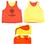 TopTie Custom Reversible Soccer Pinnies with Numbers Logo Training Vests Personalized Sports Vest Football Jersey, Pinnies for Soccer Team for Adult and Kids