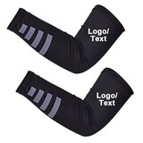TopTie Custom Reflective Strap Arm Sleeves UV Sun Protection Cooling Arm Sleeve for Women Men Outdoor