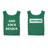 TOPTIE Custom Golf Caddie Bib with Name Patch Events Vest Sports Pinnie for Adult
