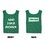 TOPTIE Custom Golf Caddie Bib with Name Patch Events Vest Sports Pinnie for Adult