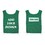 TOPTIE Custom Golf Caddie Bib with Name Patch Events Vest Sports Pinnie for Adult