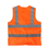 Blank GOGO High Visibility Reflective Safety Vest. Volunteer Activity Vest, Uniform Vest