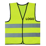 GOGO Customized Child Reflective Safety Vest For Outdoors Sports, Printed HiVis Logo Preschool Uniforms